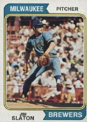 1974 Topps Baseball Cards      371     Jim Slaton